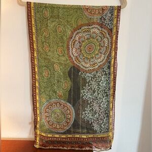 Etro Multicolor Mandala Scarf